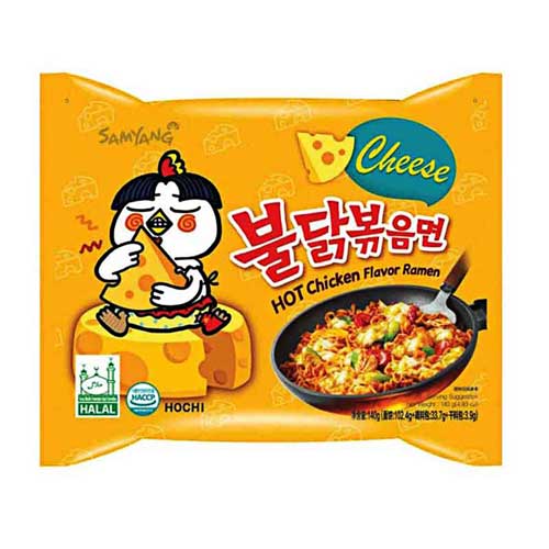 Mì Trộn Gà Cay Samyang Vị Phô Mai