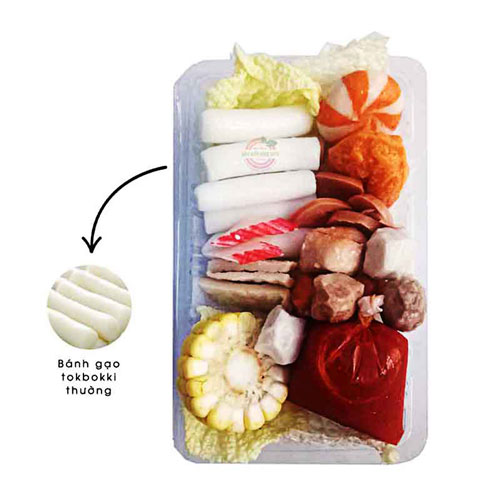 Set Lẩu Tokbokki Truyền Thống Nhỏ (1-2 người ăn)